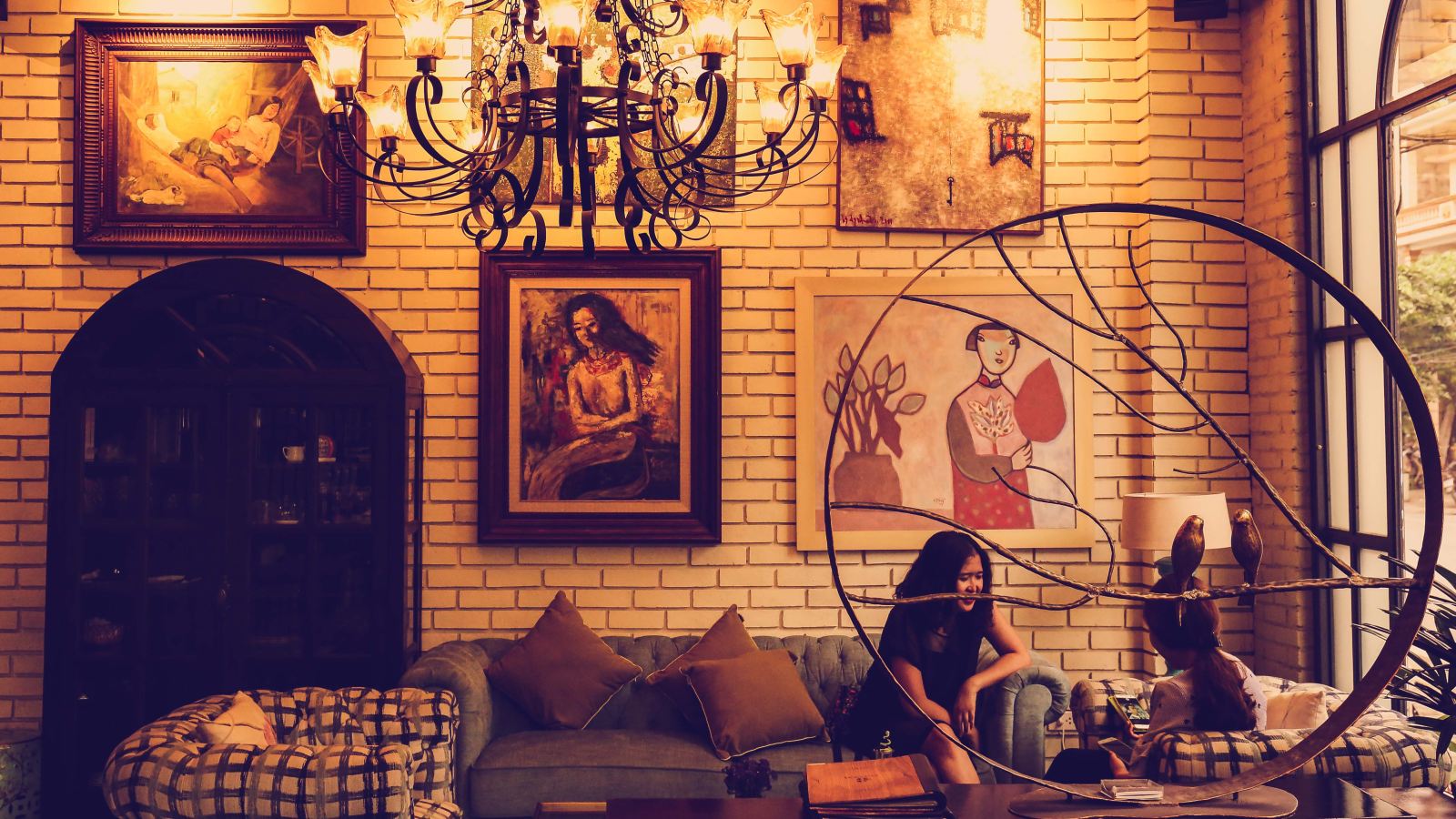 Quán cà phê lãng mạn ở Hà Nội