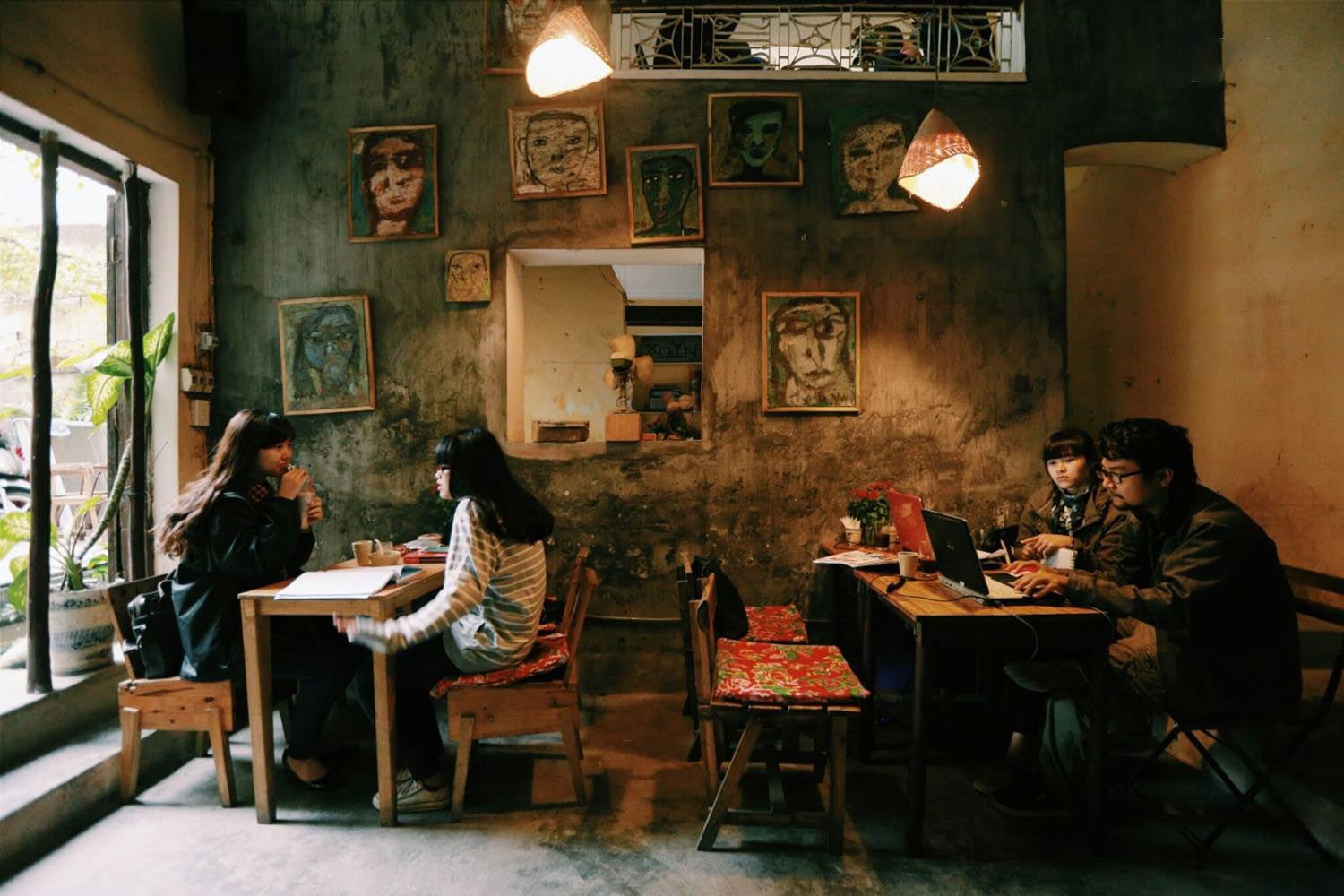 quán cafe làm việc Hà Nội