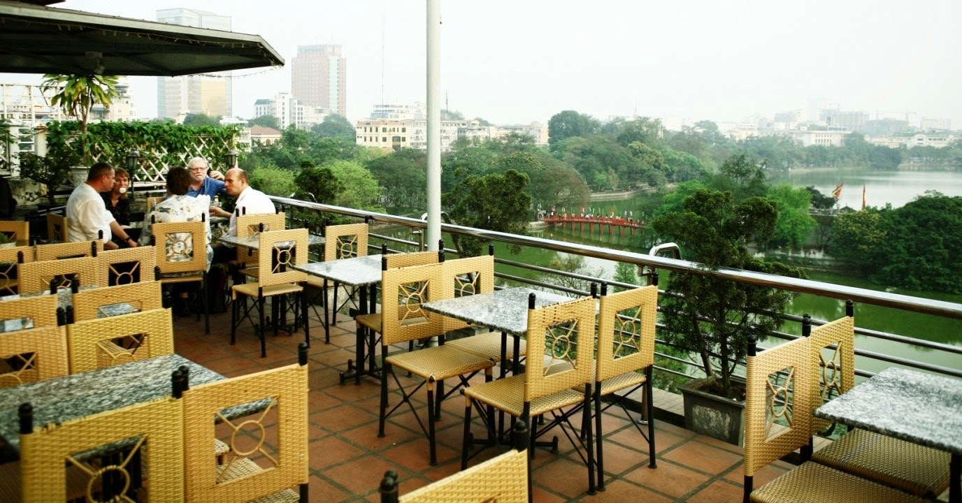 quán cafe trên cao Hà Nội