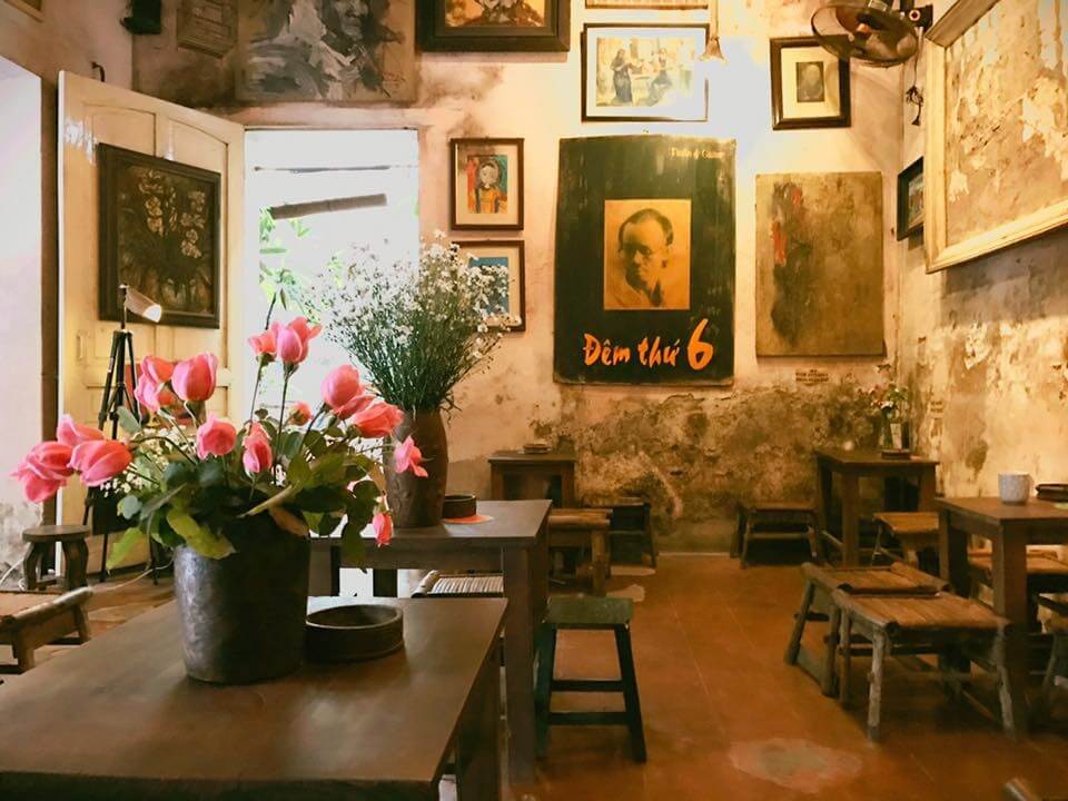 quán cafe hà nội cổ