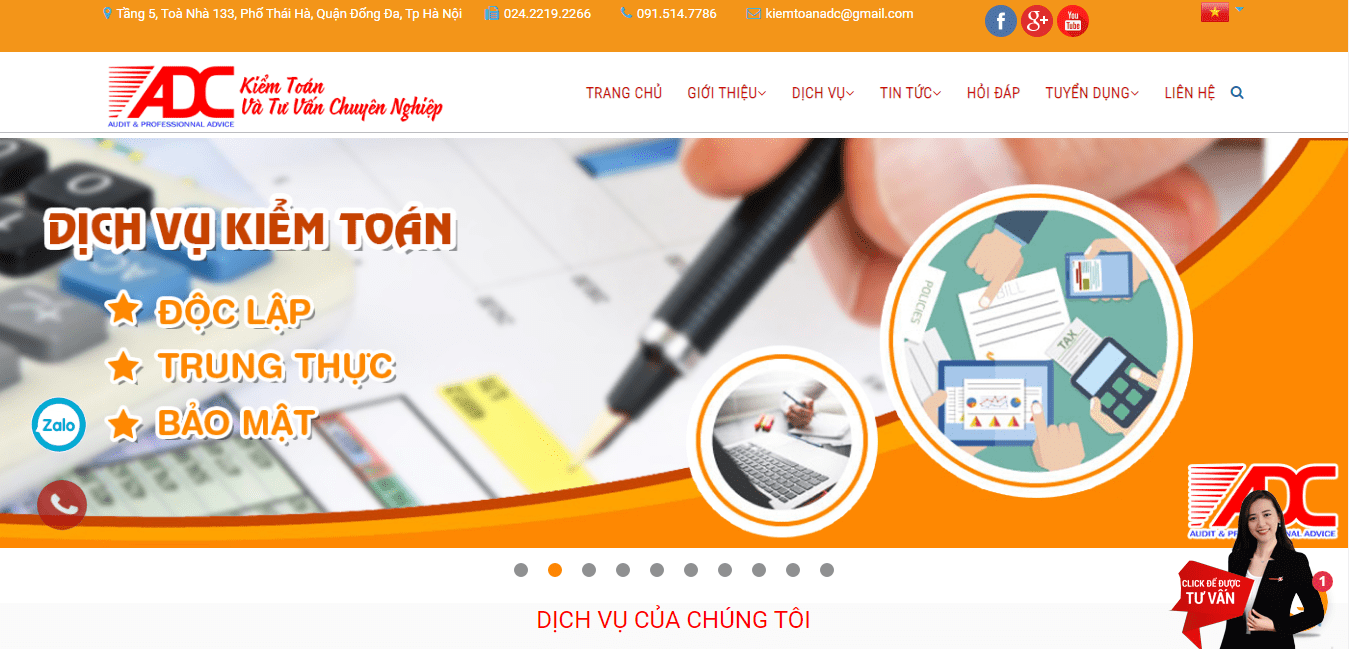 Công Ty Kế Toán Hà Nội Công Ty TNHH Kiểm Toán Và Tư Vấn ADC Việt Nam