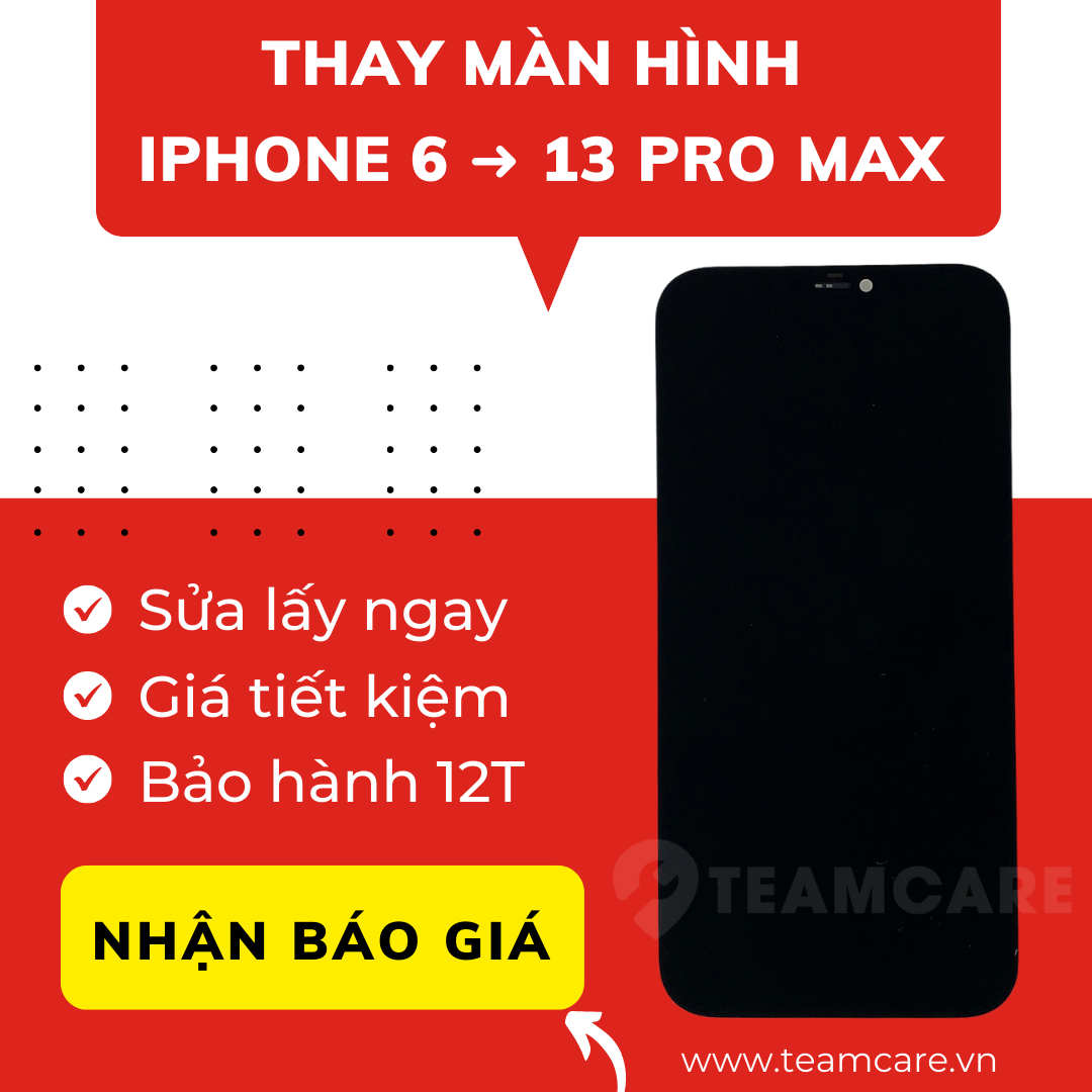 TeamCare - Trung Tâm Sửa Chữa iPhone Chất Lượng Giá Rẻ Tại Hà Nội