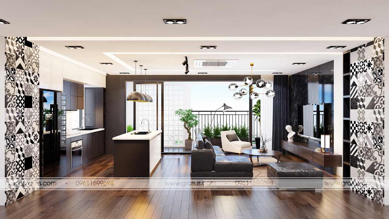 thiết kế nội thất cho chung cư