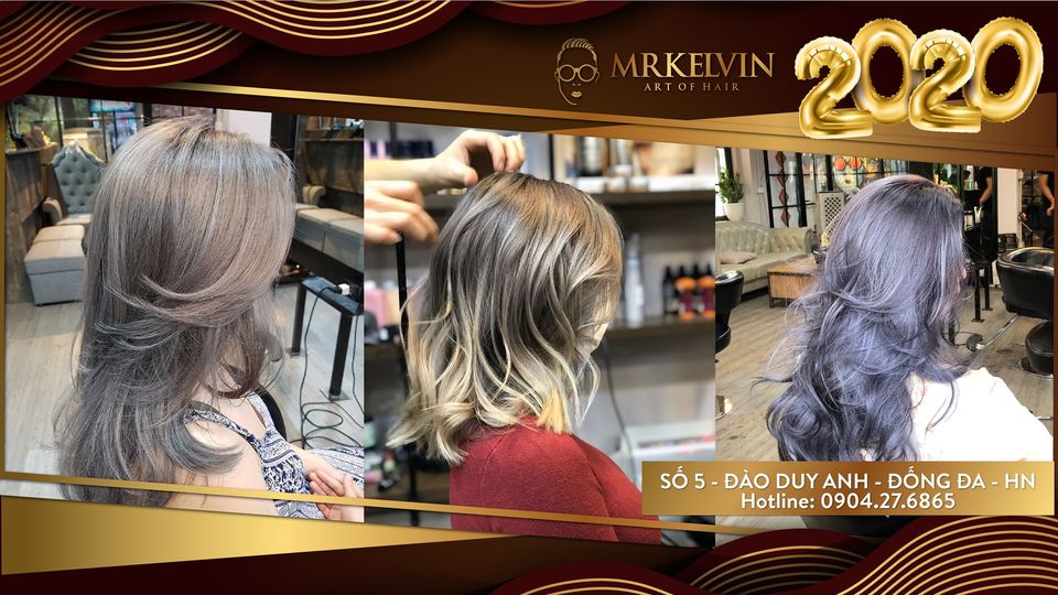 cắt tóc nữ đẹp ở Hà Nội Mrkelvin Art Of Hair