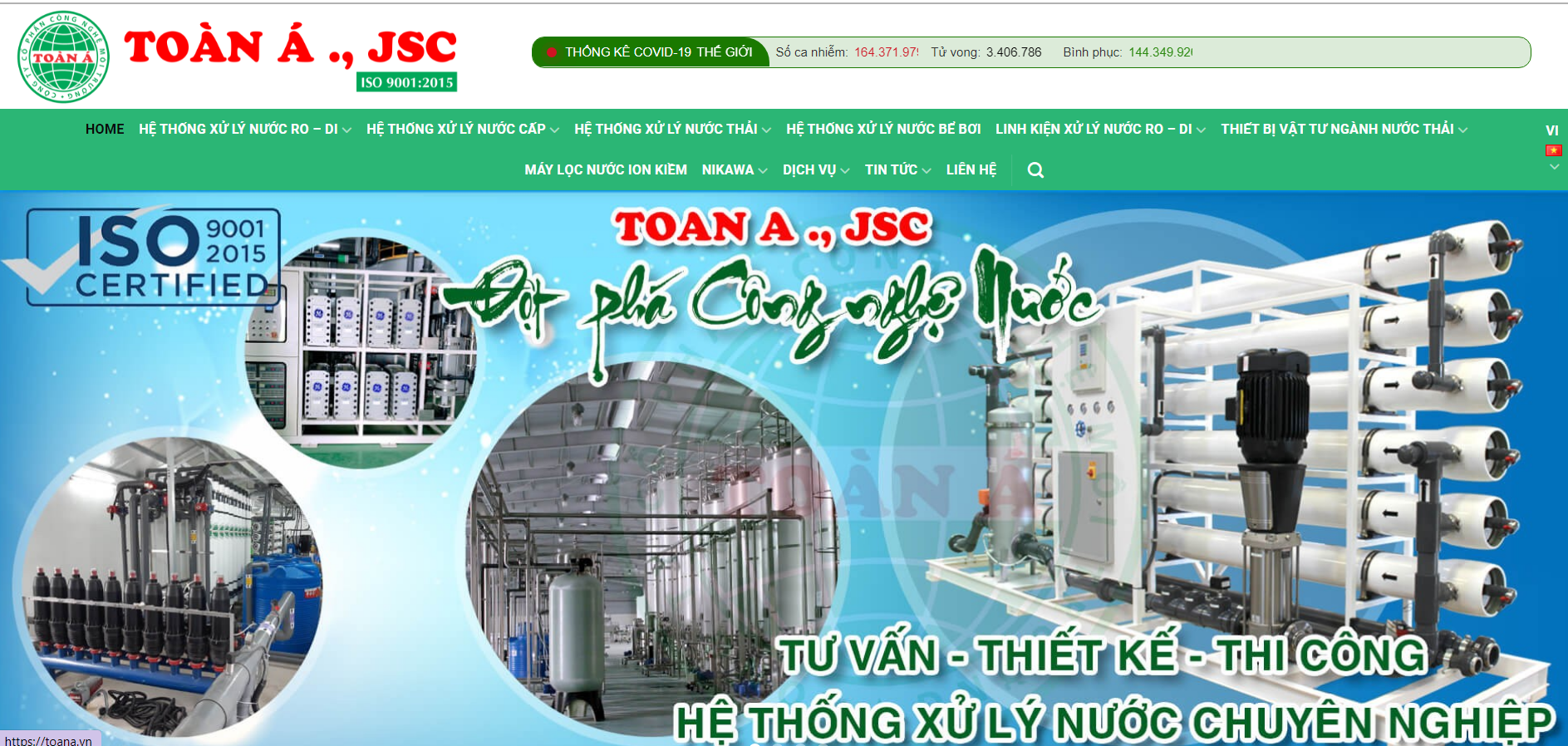 công ty xử lý nước thải Hà Nội