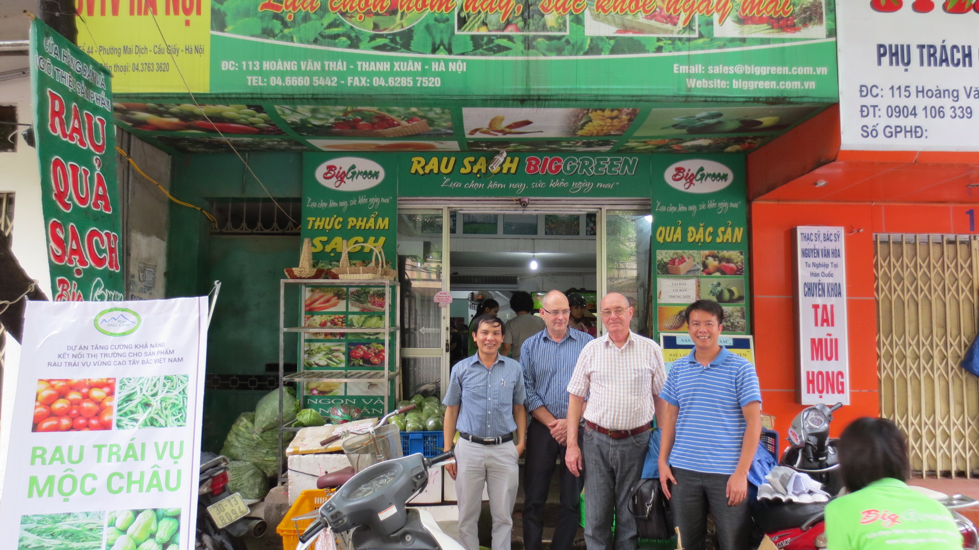 Cửa hàng thực phẩm sạch Hà Nội