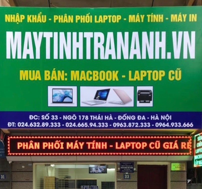 sửa laptop hà nội Máy tính Trần Anh