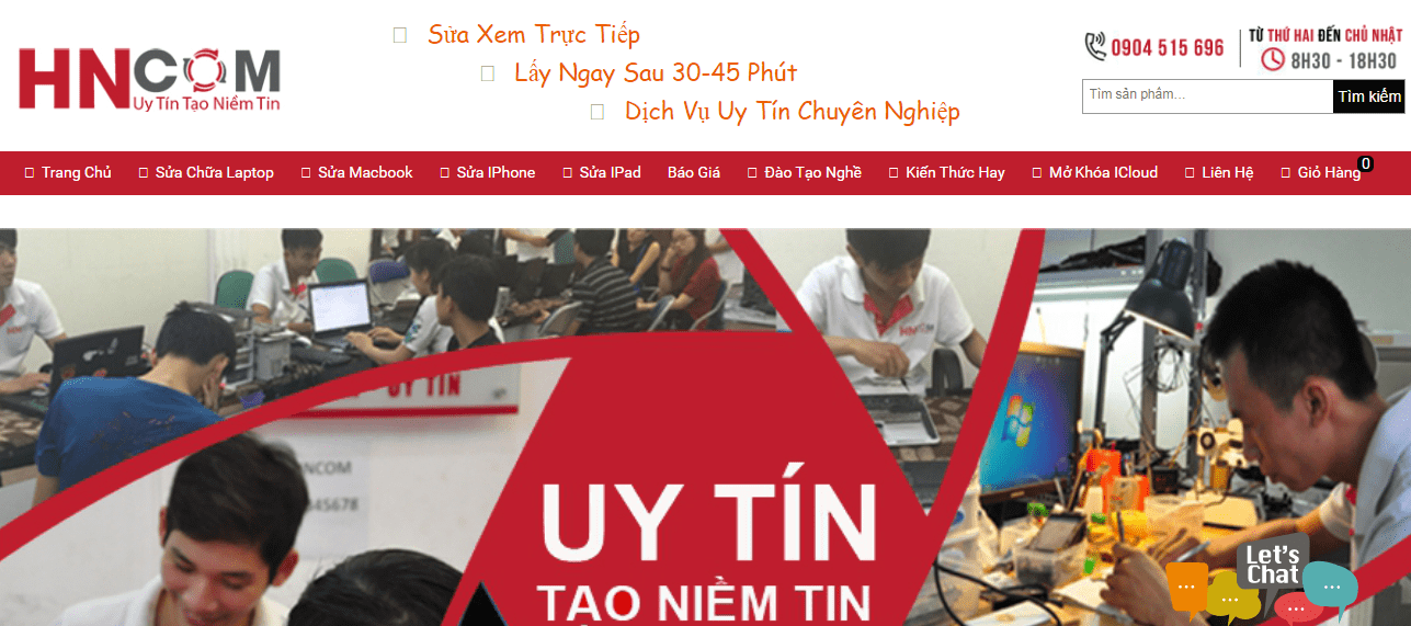 sửa laptop hà nội HNCOM