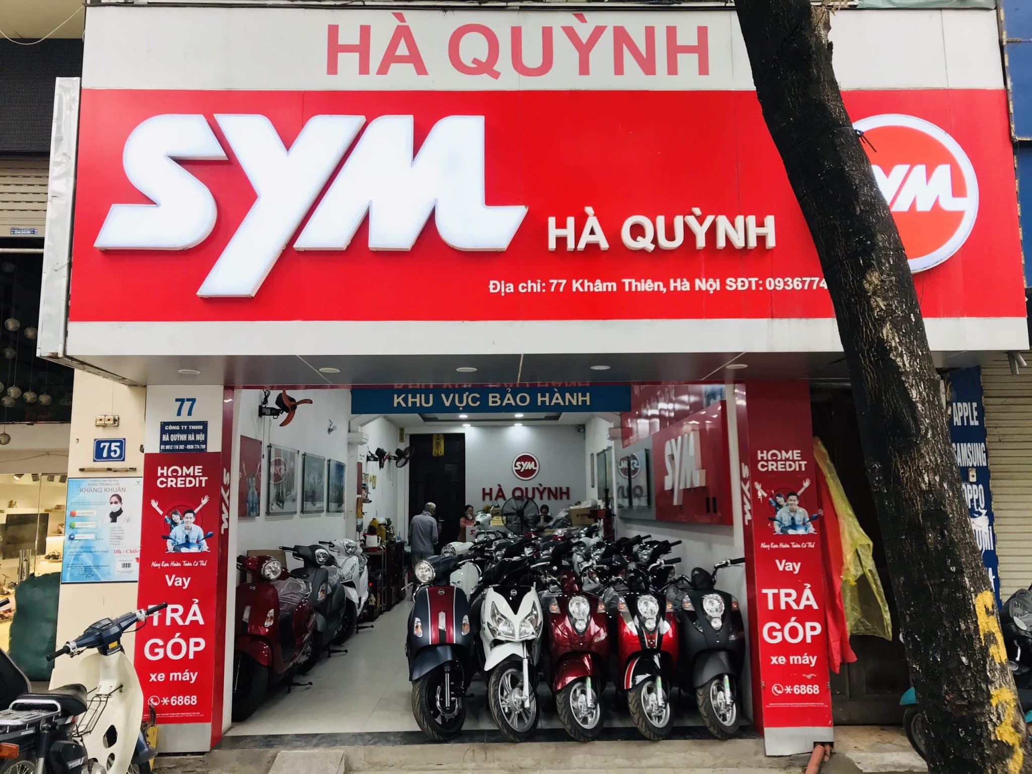 F88 cửa hàng mua bán xe máy cũ trả góp tại Hà Nội uy tín