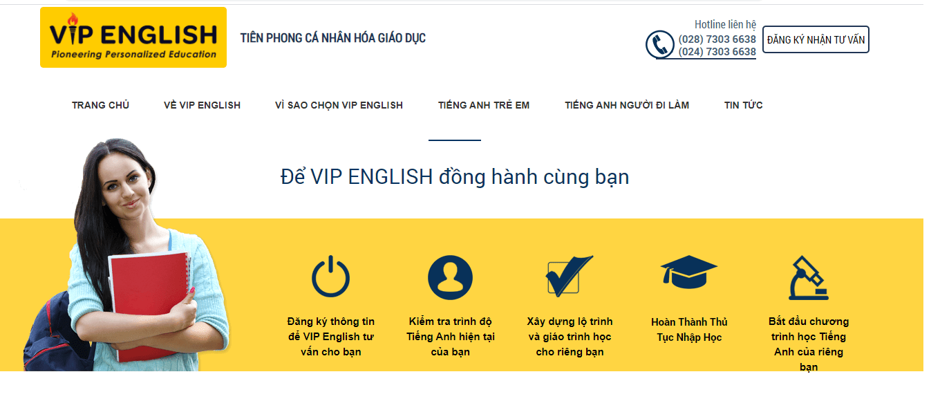 VipEnglish - Trang Web Luyện Thi Toeic Online