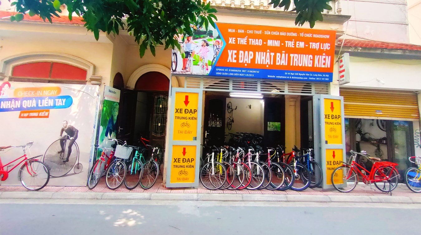 địa điểm cho thuê xe đạp Hà Nội